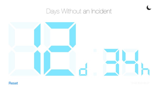 Days Without An Incident gallery image