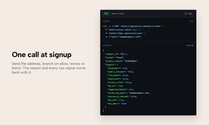 Signupscore screenshot 6
