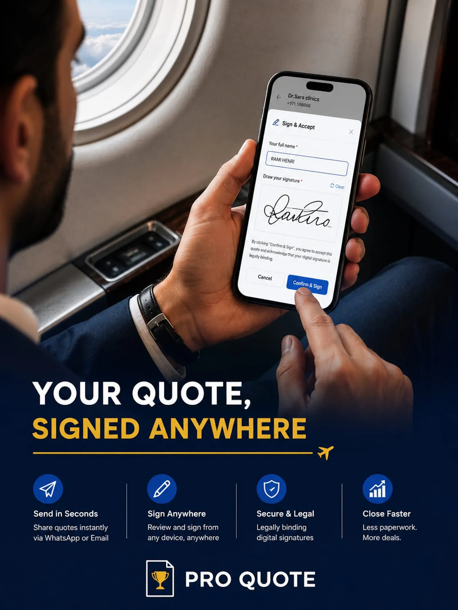 ProQuote — Quotes with E-Signature  screenshot 6