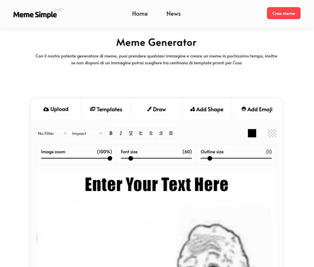 Simple meme generator tool media 1