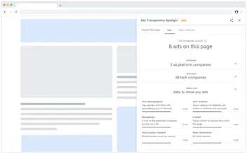 Ads Transparency Spotlight gallery image