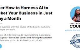 The AI Marketing Course media 2