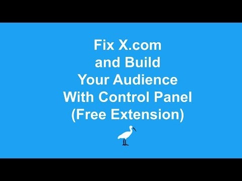 Control Panel for X.com / Twitter gallery image
