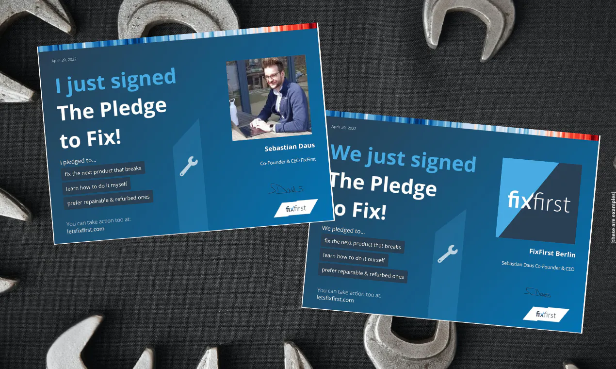 The Pledge to Fix gallery image