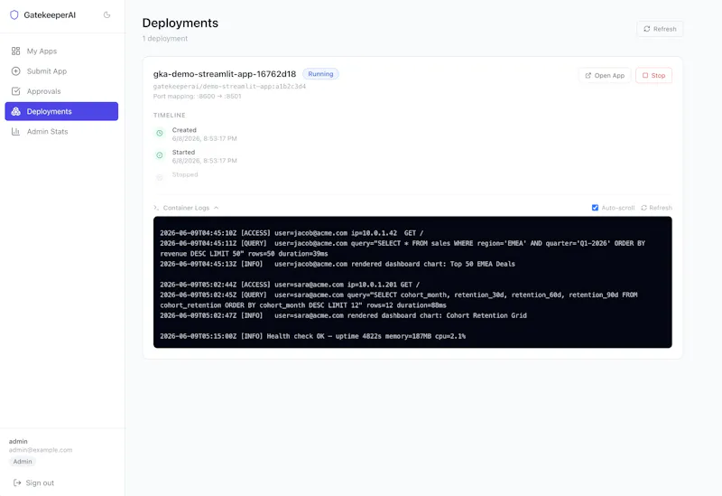 GatekeeperAI screenshot 4