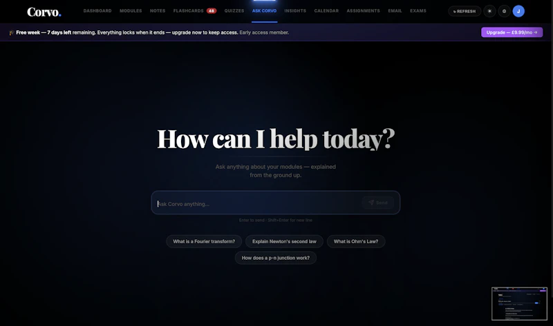 Corvo screenshot 3