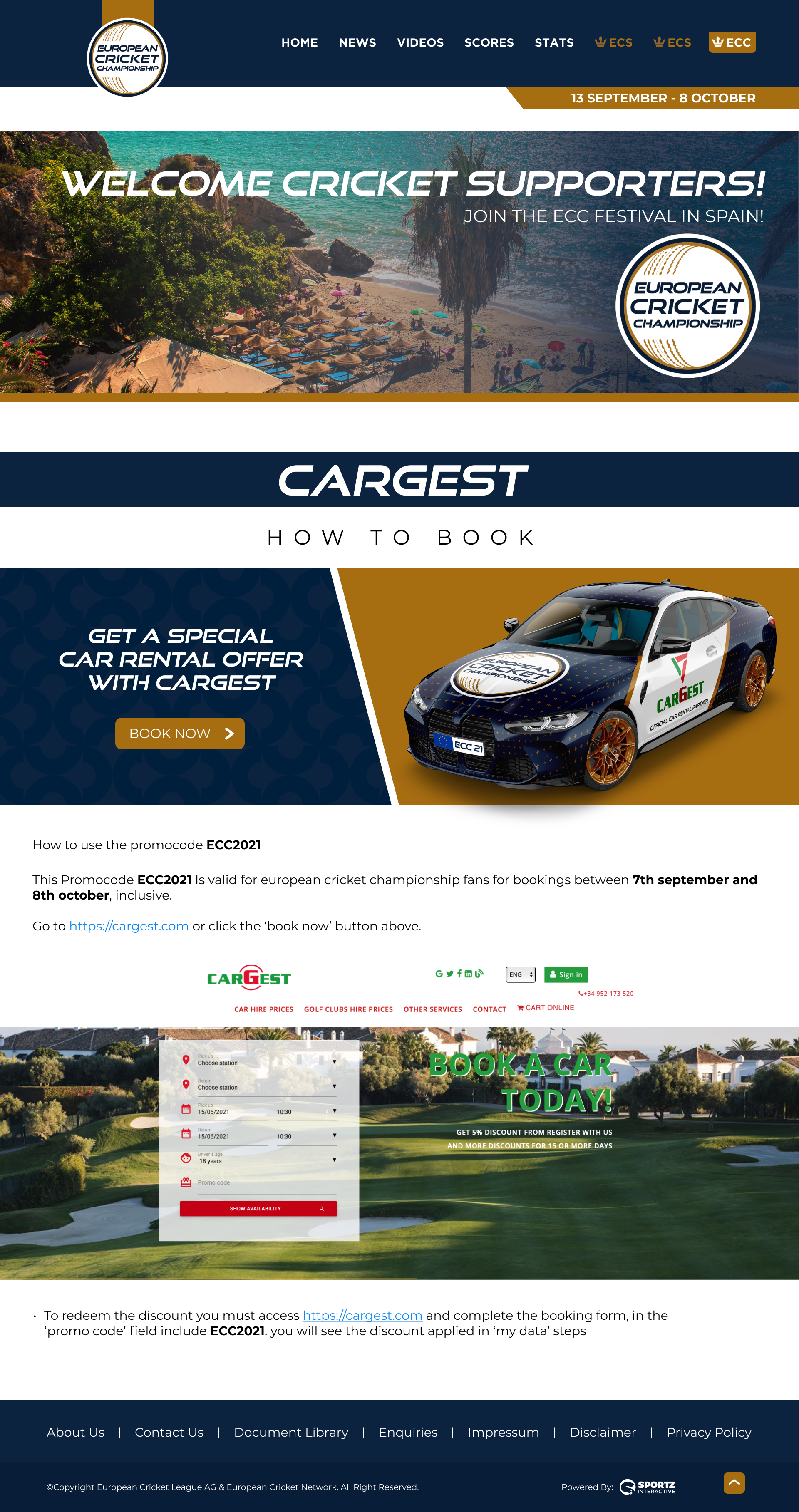 European Cricket Championship gallery image