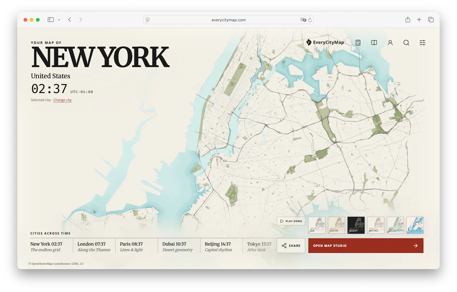 EveryCityMap screenshot 6