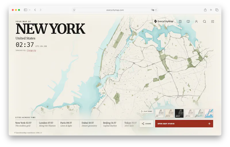 EveryCityMap screenshot 6