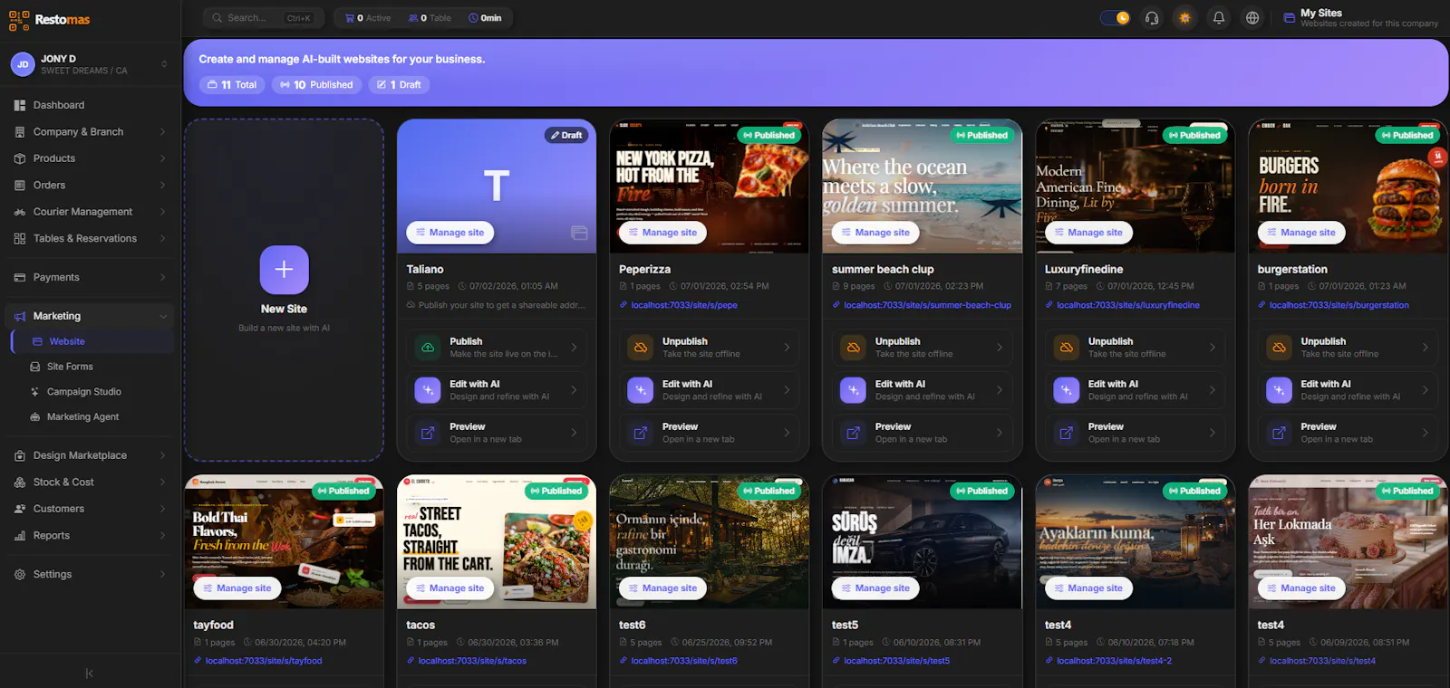 Restomas screenshot 10
