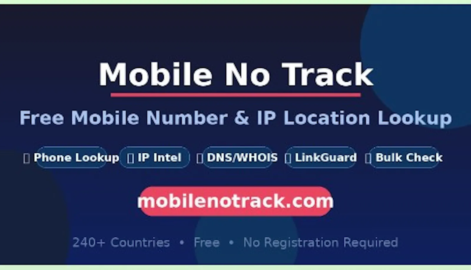 Mobile No Track screenshot 2