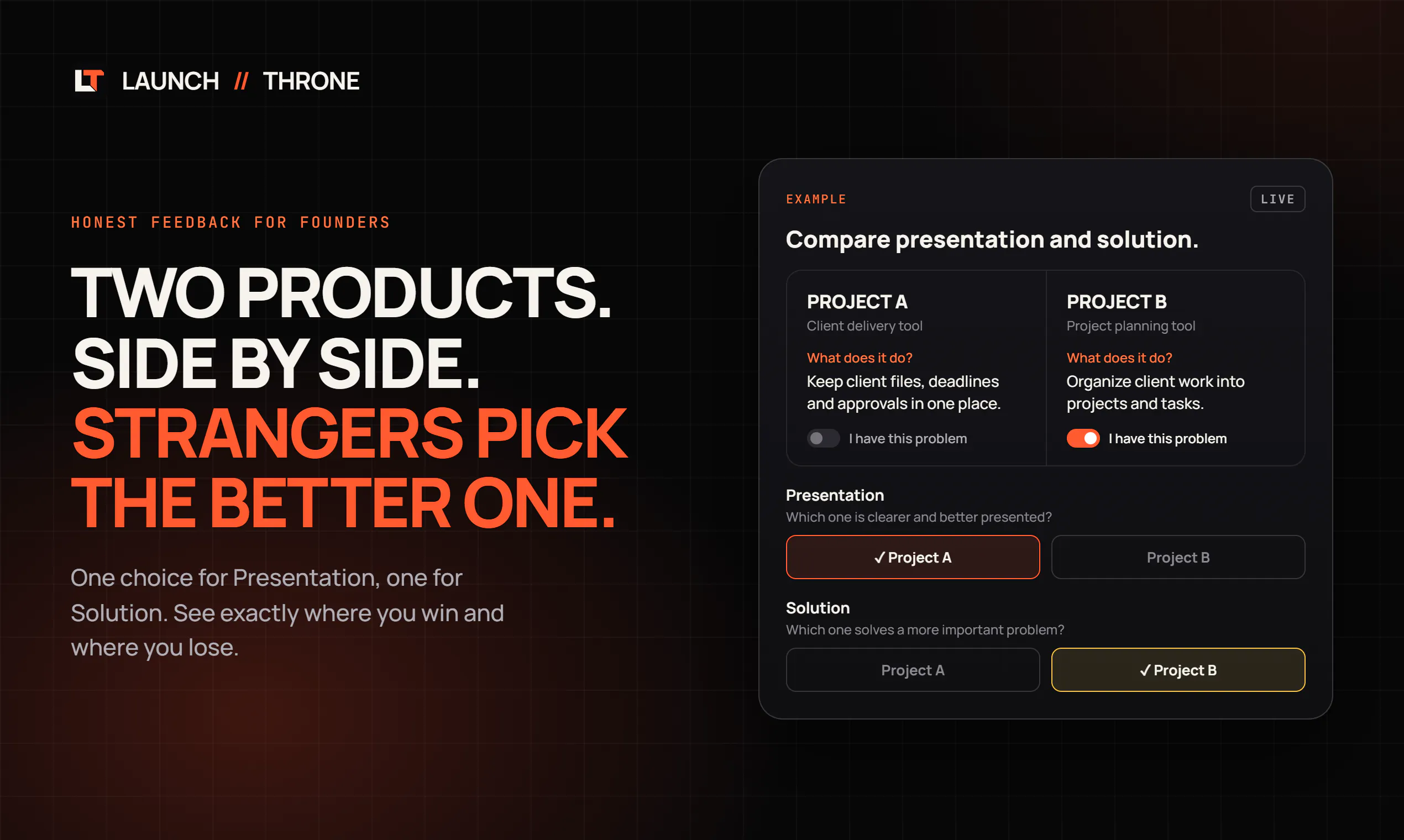 LaunchThrone gallery image