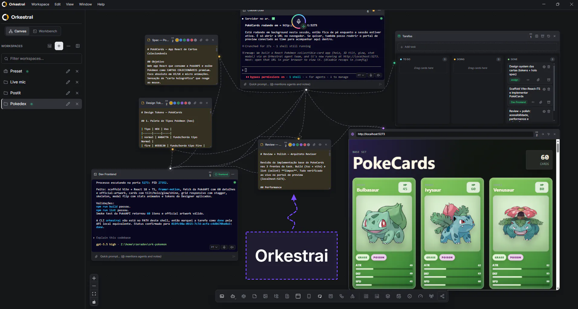 Orkestrai screenshot 1