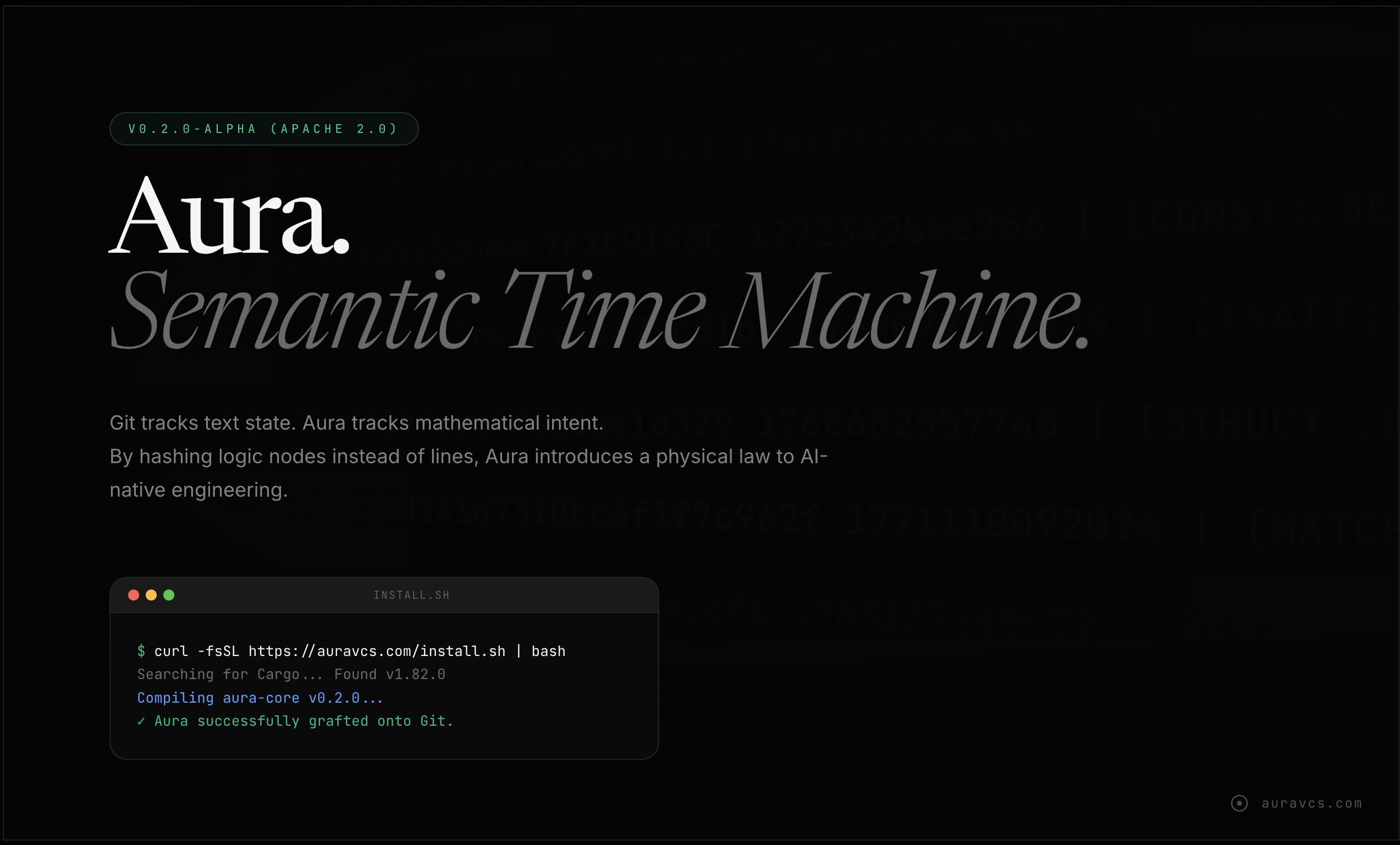 Aura - Main product screenshot demonstrating key features and user interface