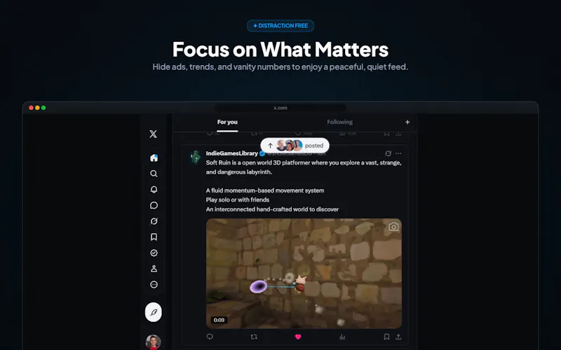 Better Twitter screenshot 1