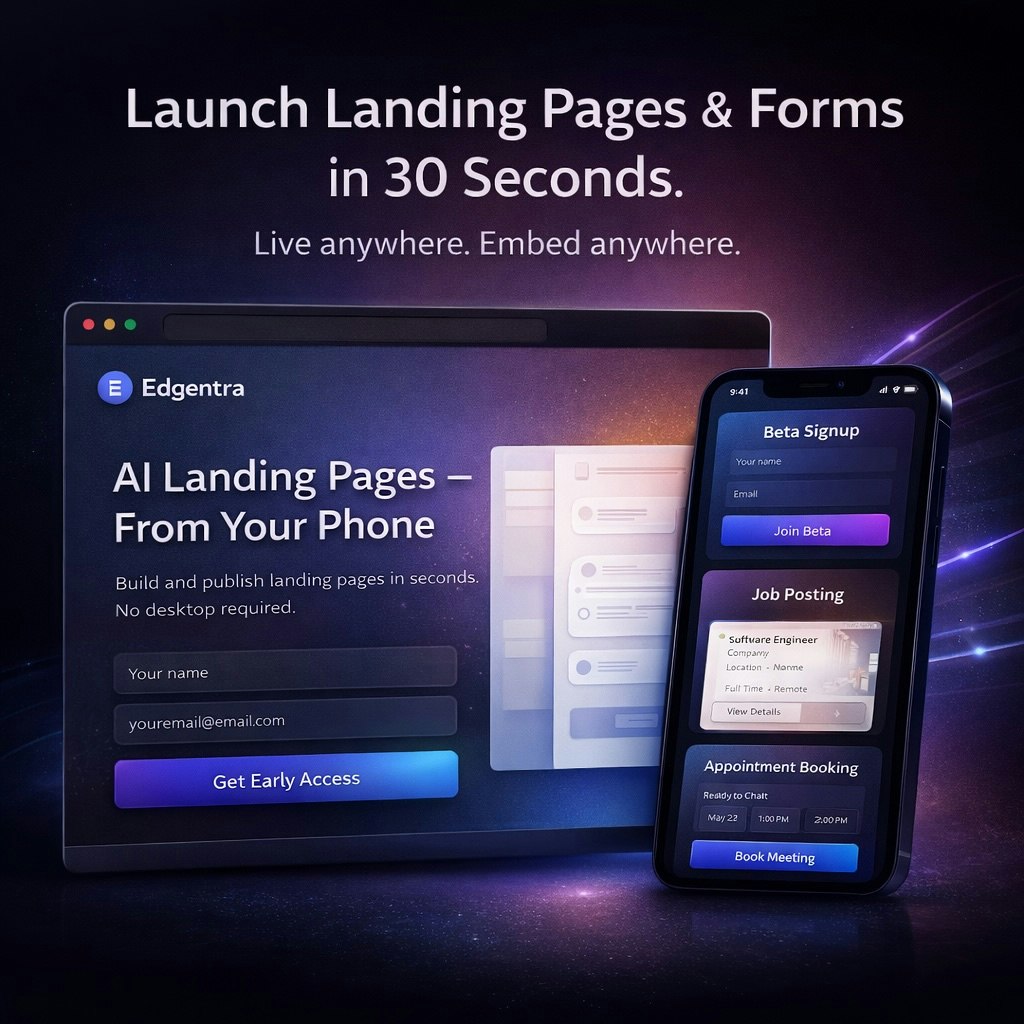 Edgentra - Screenshot 5 showing product features and functionality