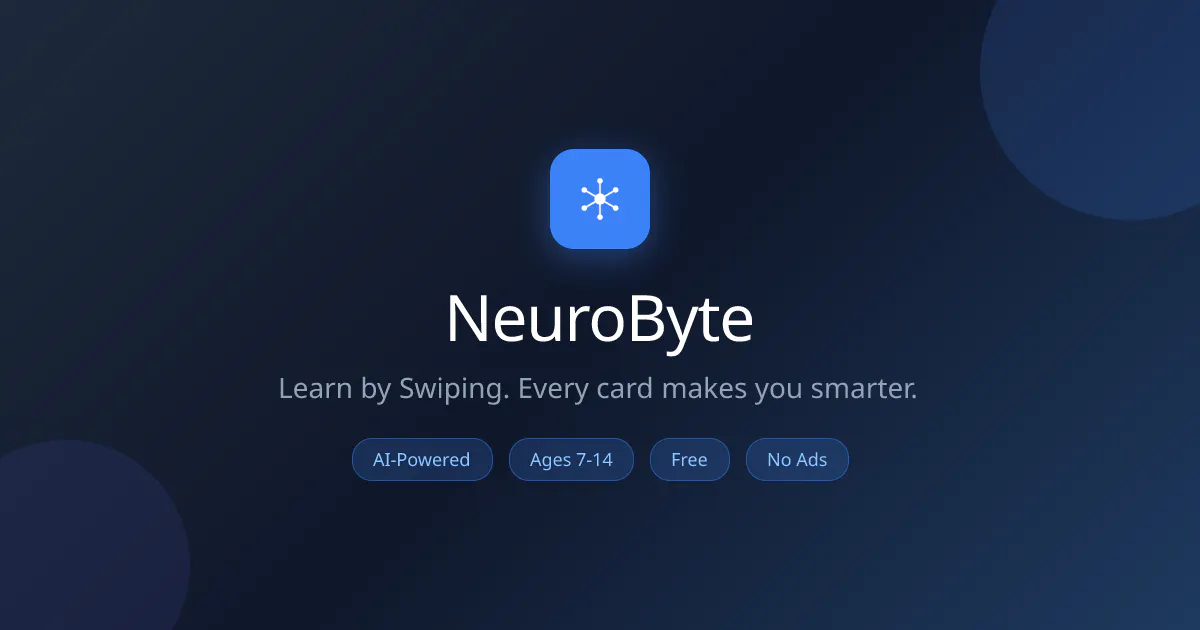 NeuroByte 제품 배너