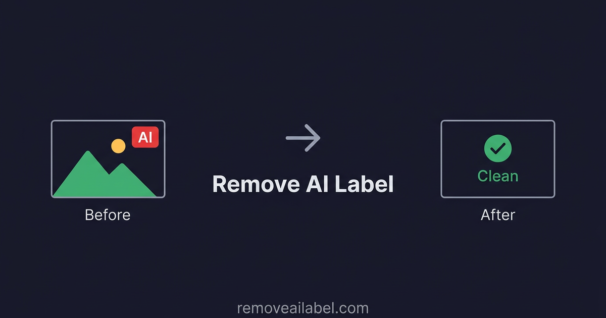 Remove AI Label gallery image