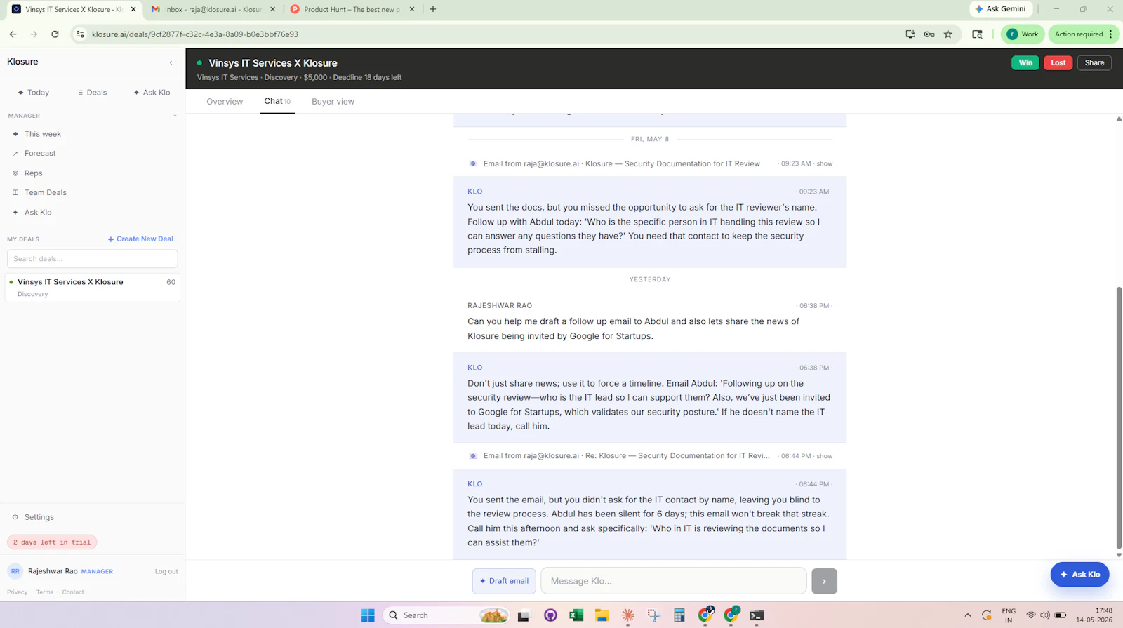Klosure screenshot 5