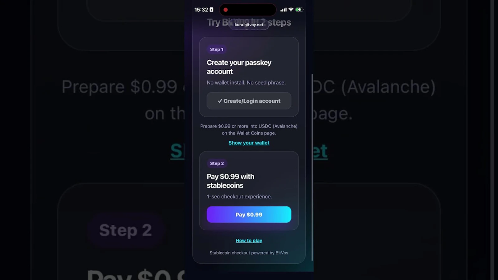 BitVoy screenshot 1 (video preview)