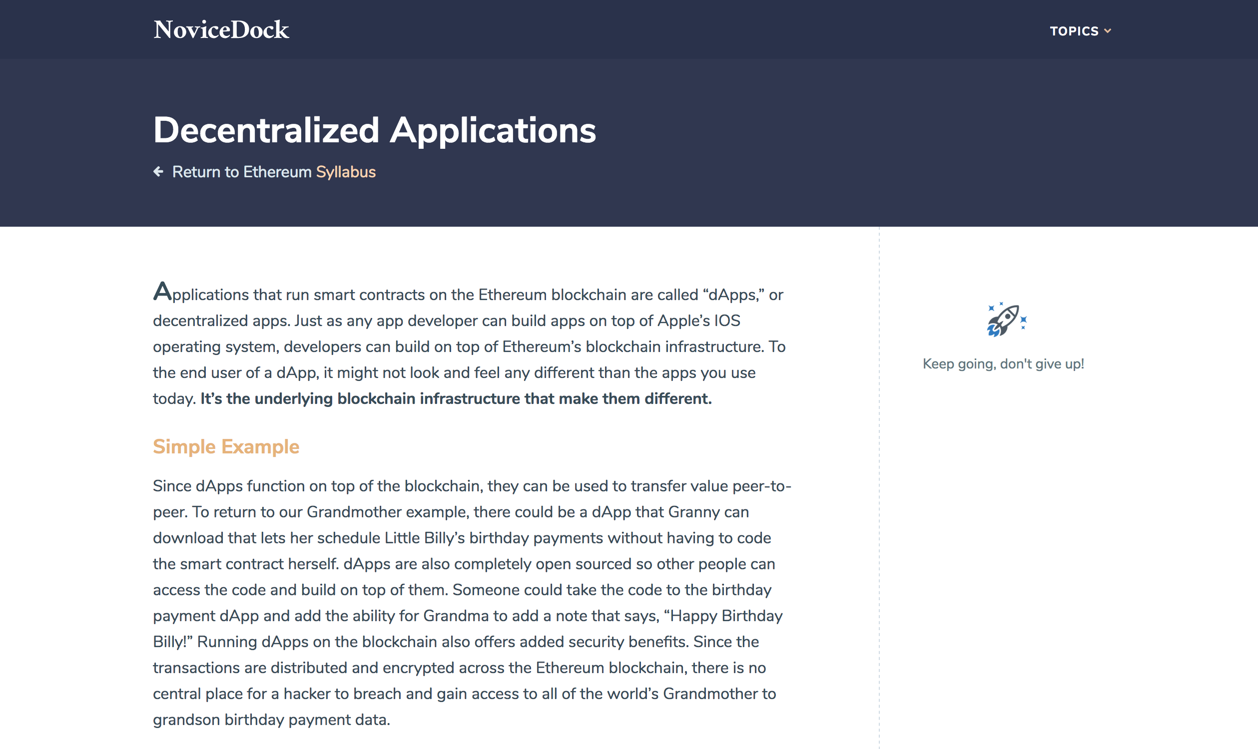 Ethereum Syllabus Image