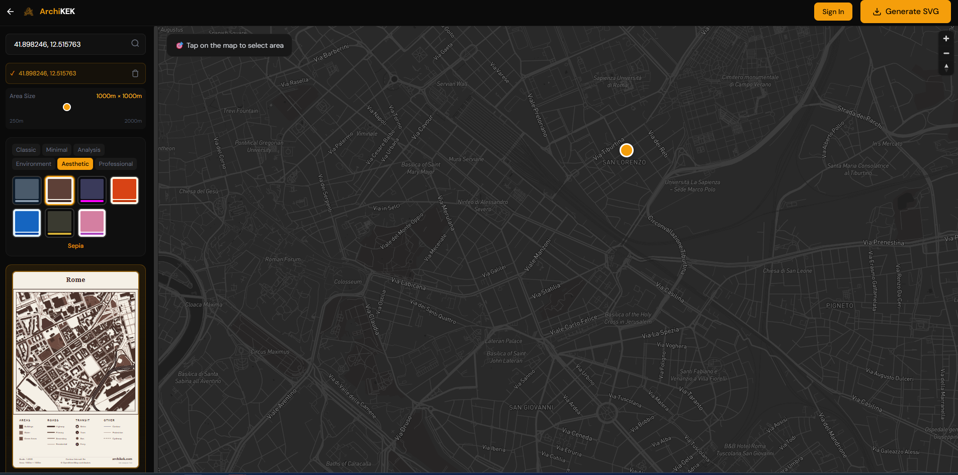 ArchiKEK - Screenshot 2 showing product features and functionality