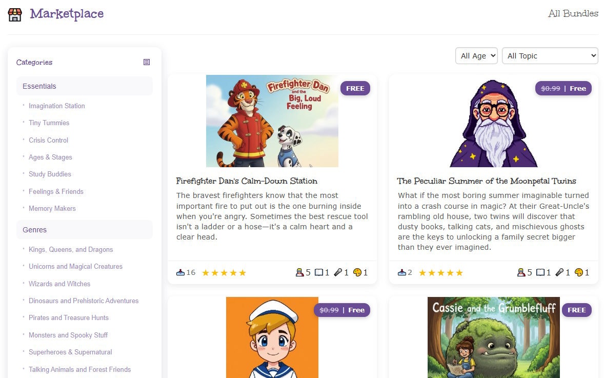 Artesanía - AI Companions Marketplace para padres e hijos media 3