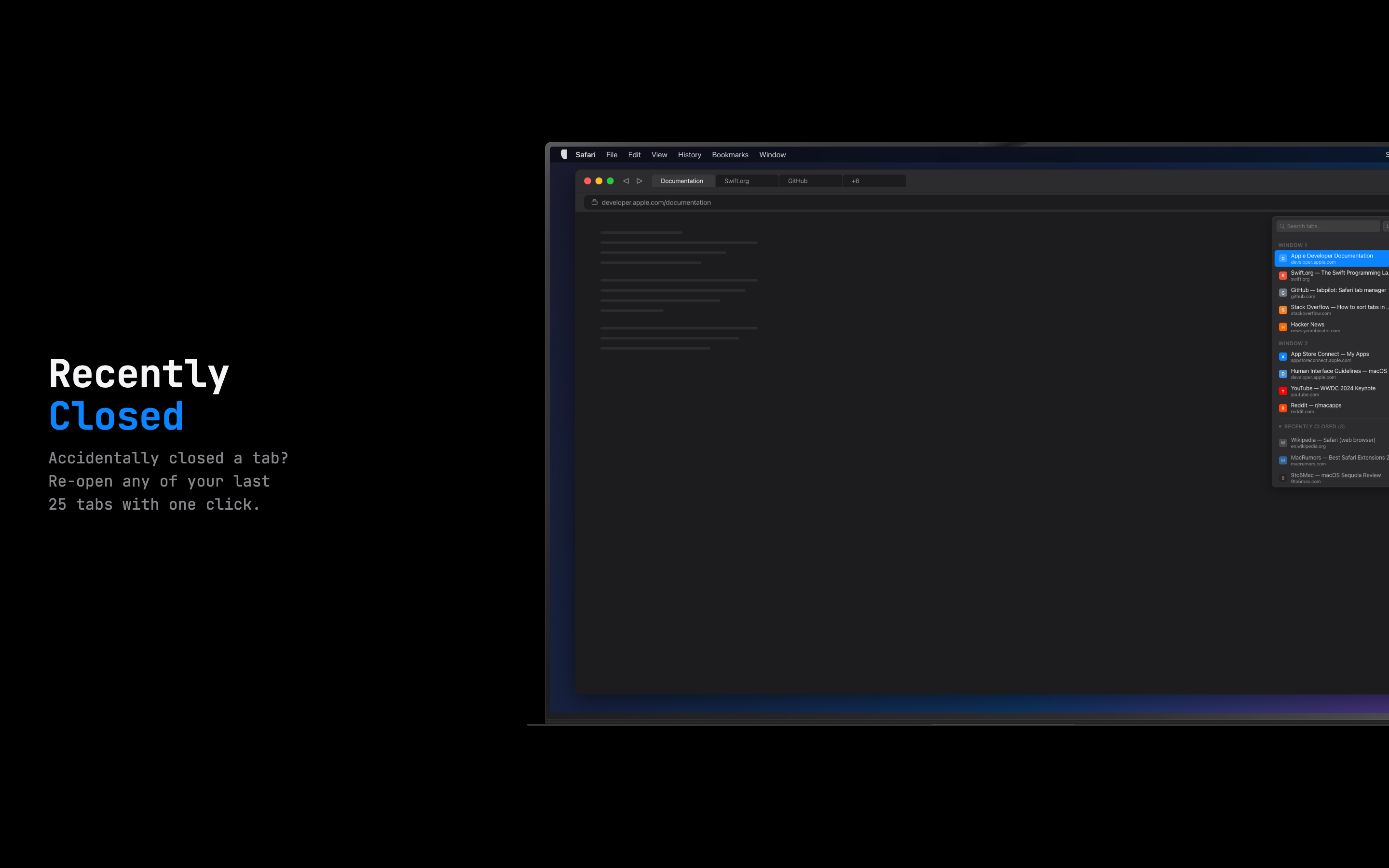 TabScope: Every Tab, One Click gallery image