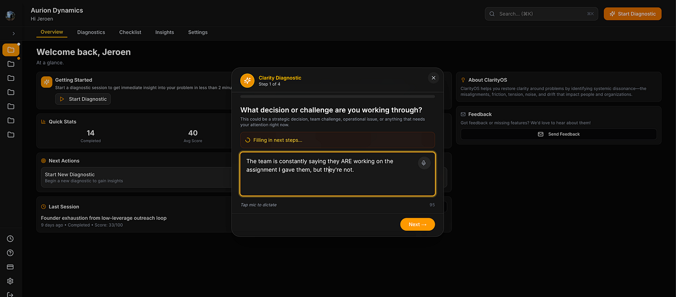 ClarityOS gallery image