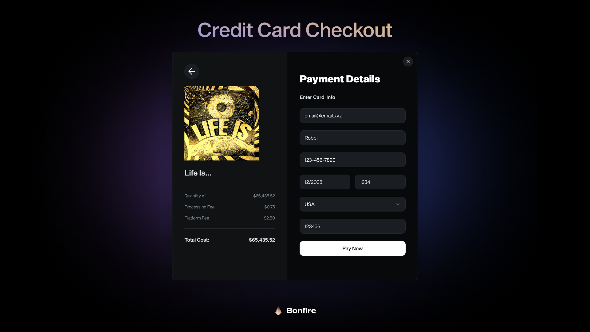 Bonfire gallery image