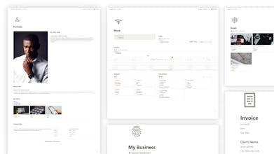 Notion Freelance Template gallery image