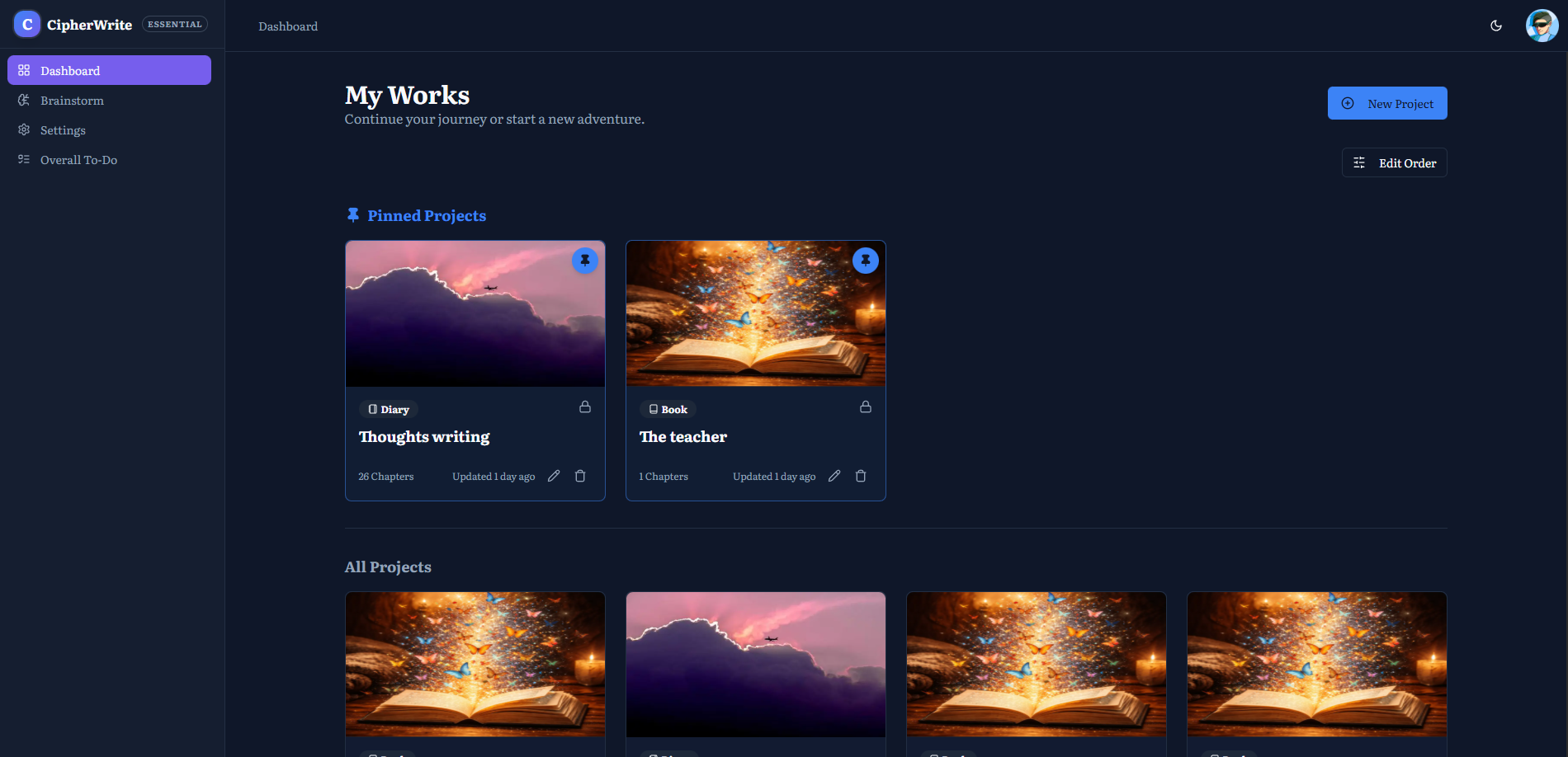 CipherWrite - Screenshot 4 showing product features and functionality