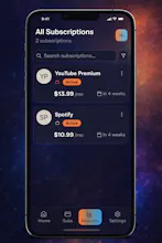 SubTracker gallery image