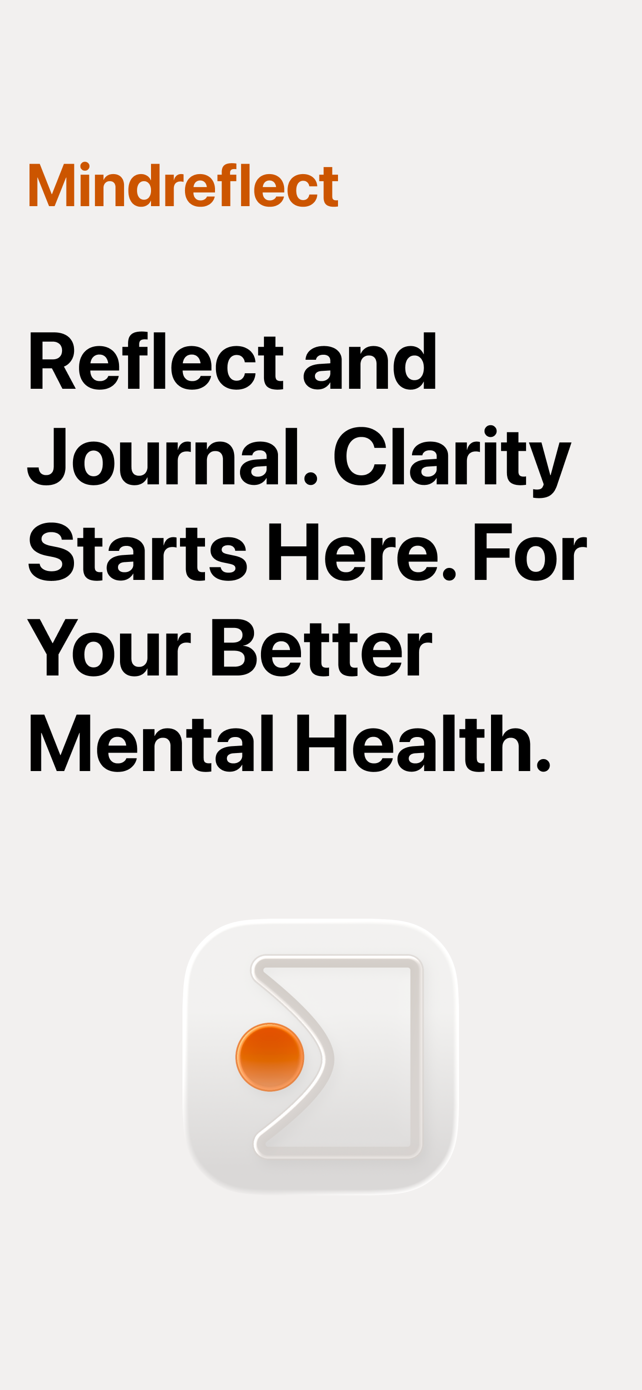 Mindreflect - Main product screenshot demonstrating key features and user interface