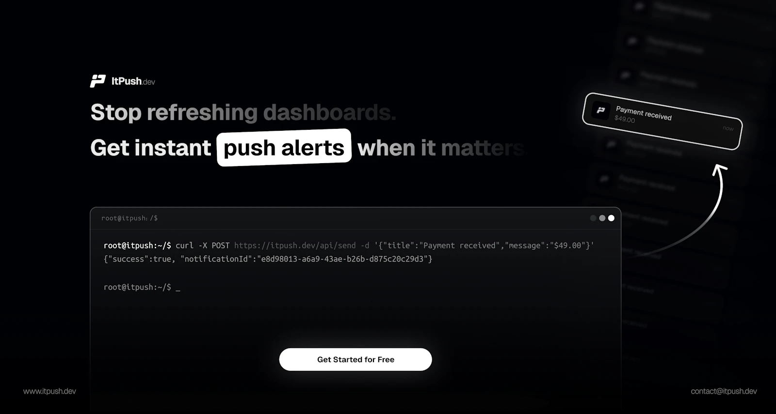 Itpush.dev screenshot 1