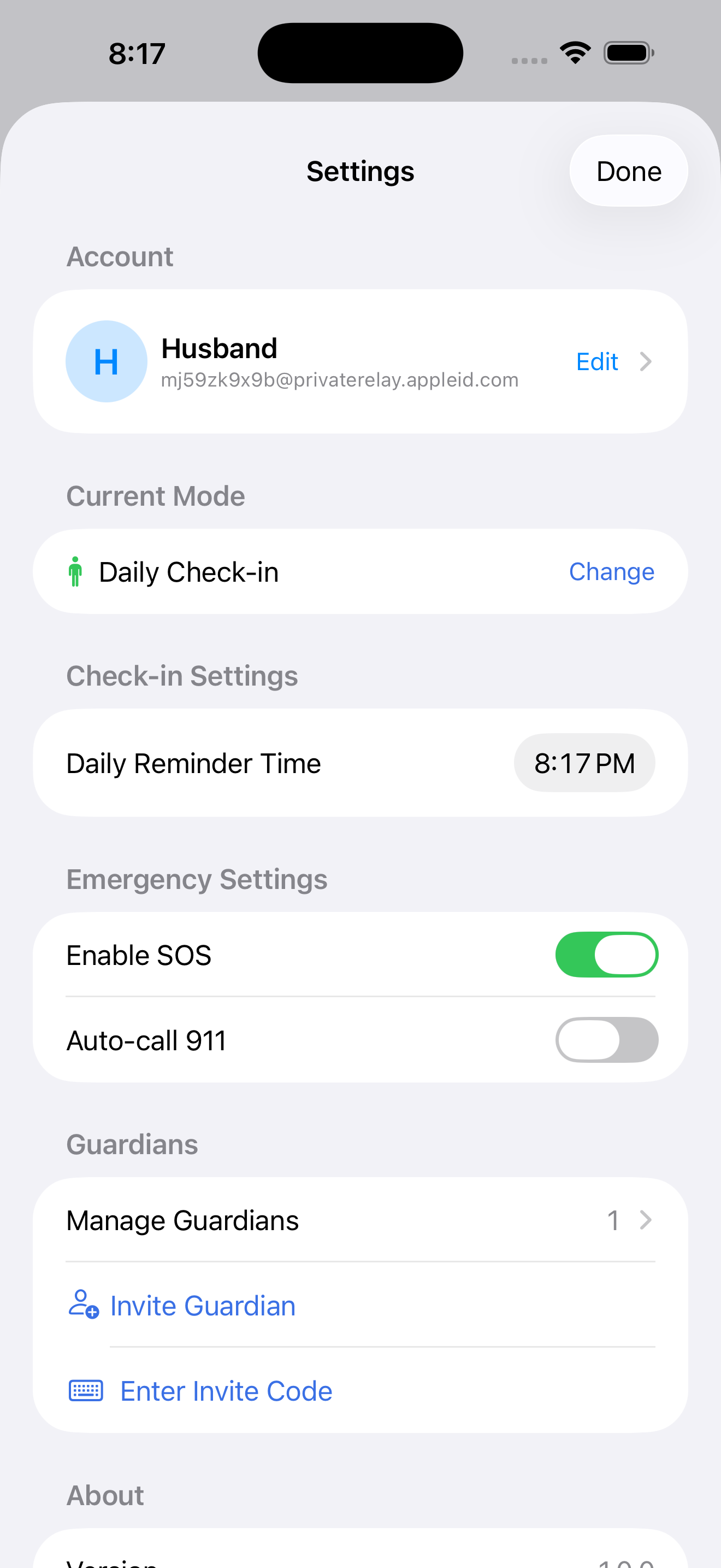 WatchMe - Family Guardian - Screenshot 2 showing product features and functionality