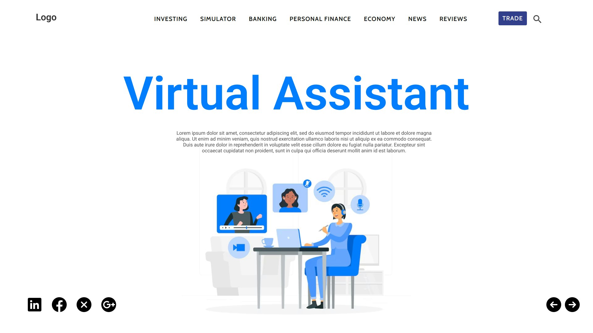 AI Chatbots development - Screenshot 2 showing product features and functionality