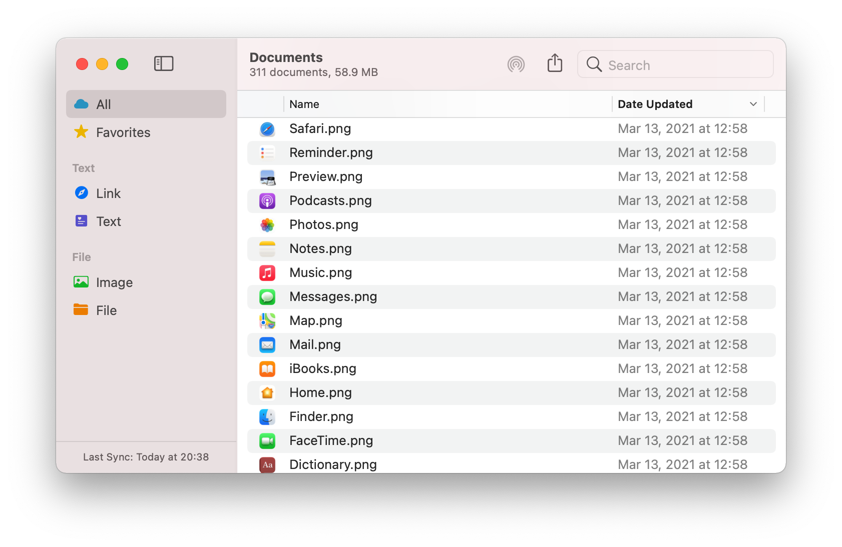 Seamless gallery image