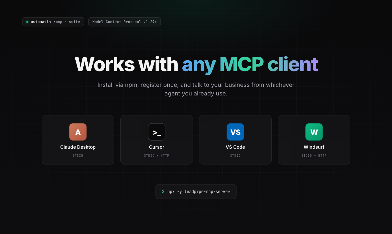 Automatia MCP Suite gallery image