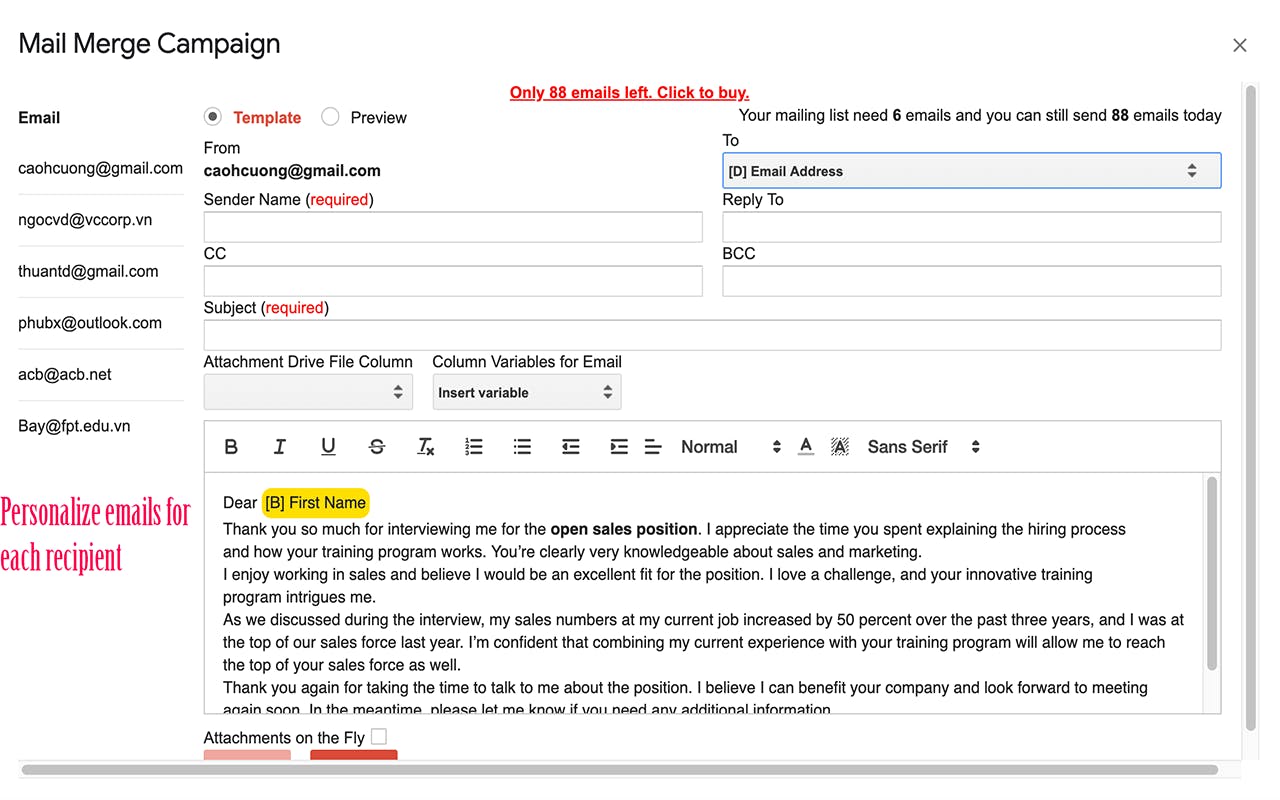 Mail Merge Google Docs Using Sheet Data media 1