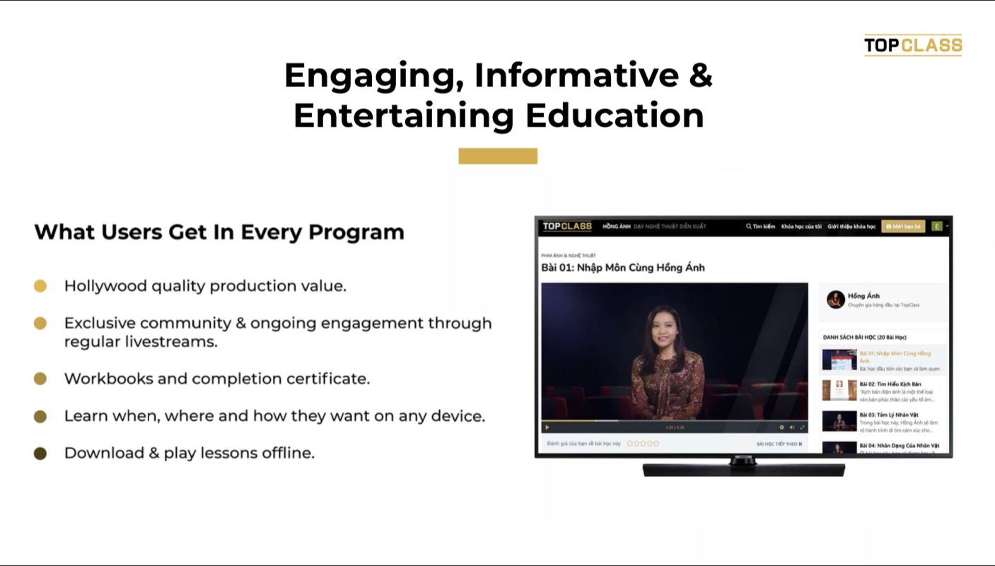 Topclass gallery image