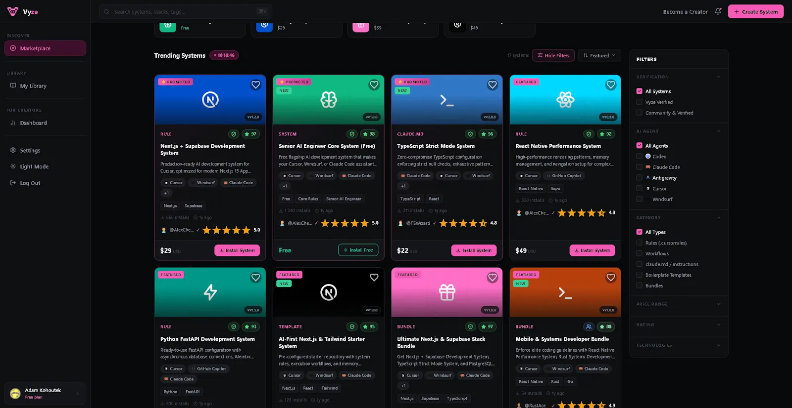 Vyze screenshot 1