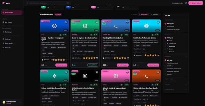 Vyze screenshot 1
