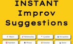 Instant Improv Suggestions image
