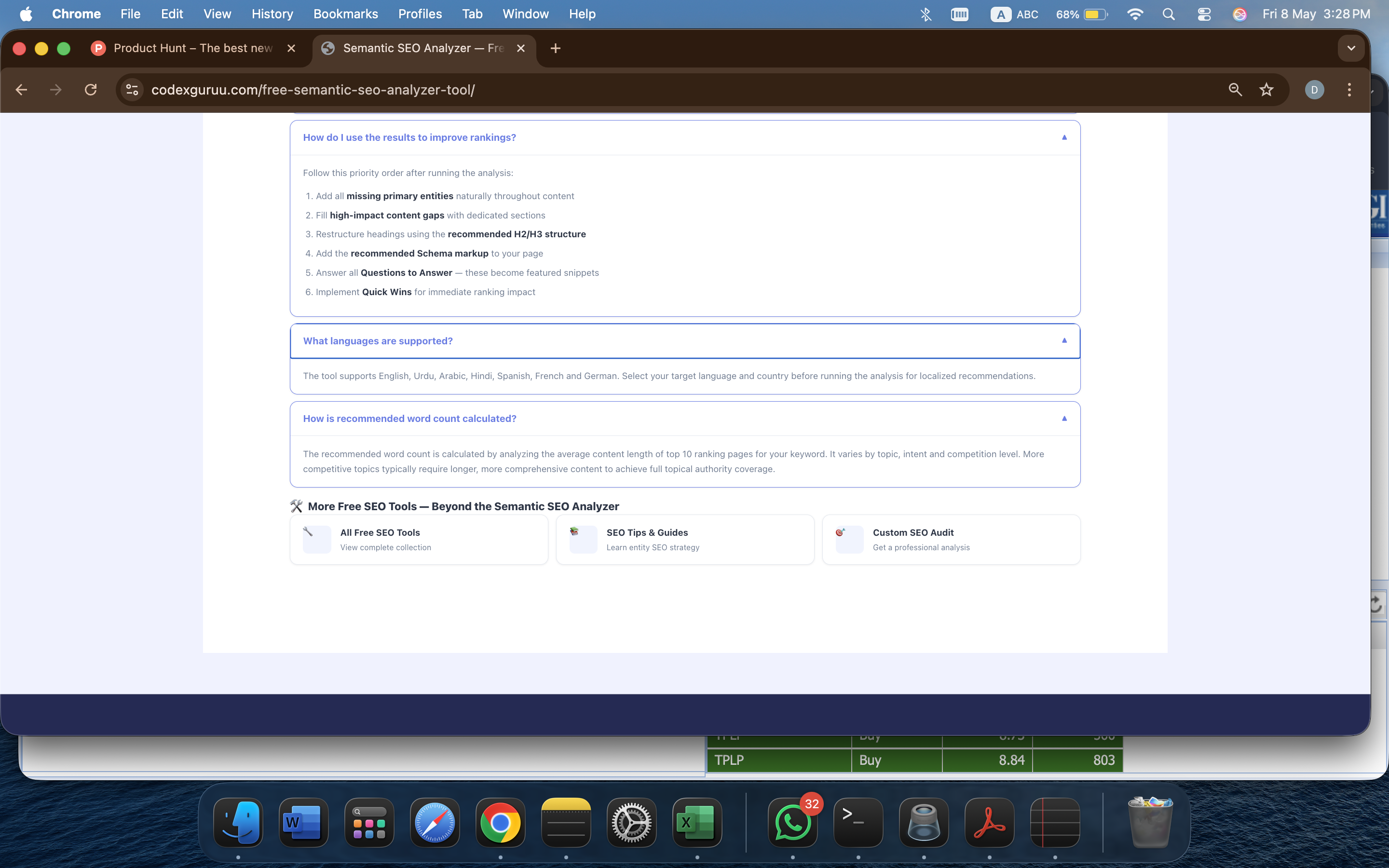 Semantic SEO Analyzer-Free  gallery image