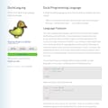 Duck Programming Language