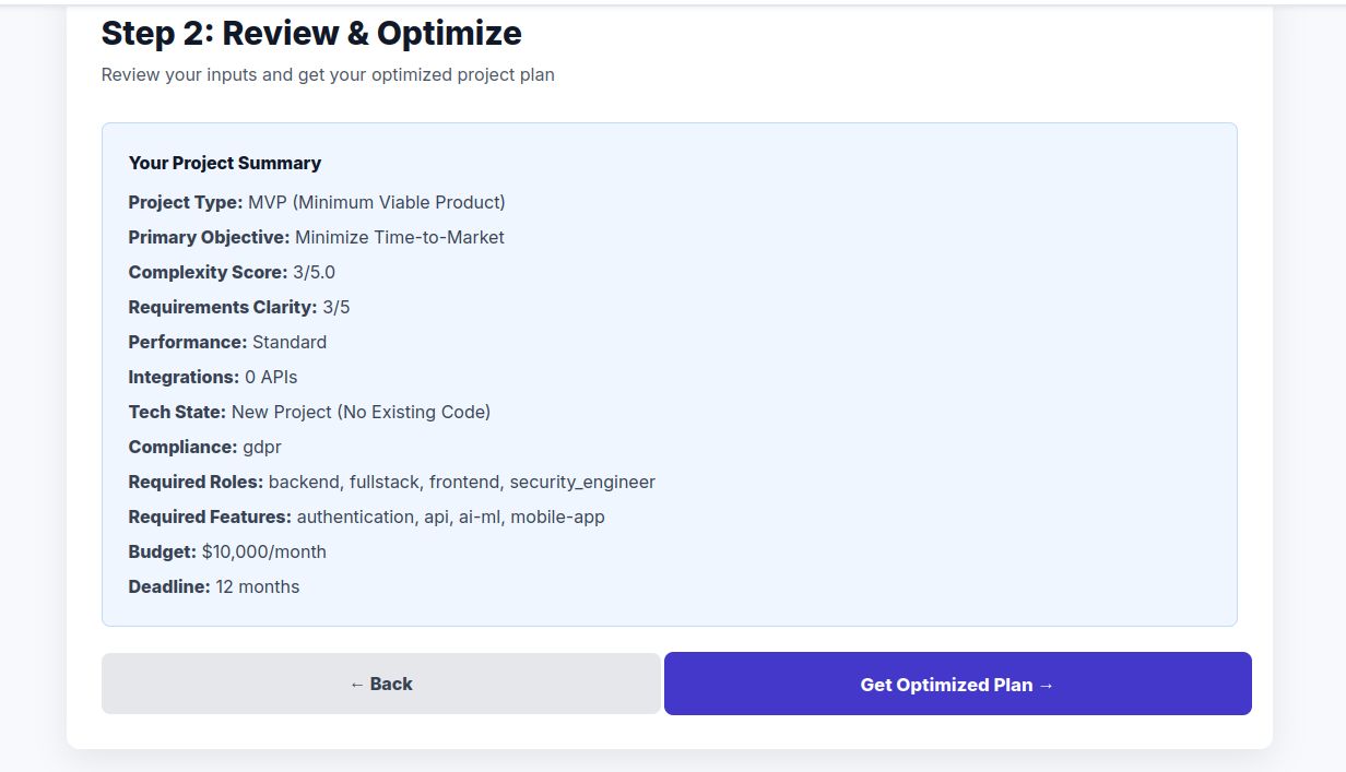 Staff Planning Tool gallery image