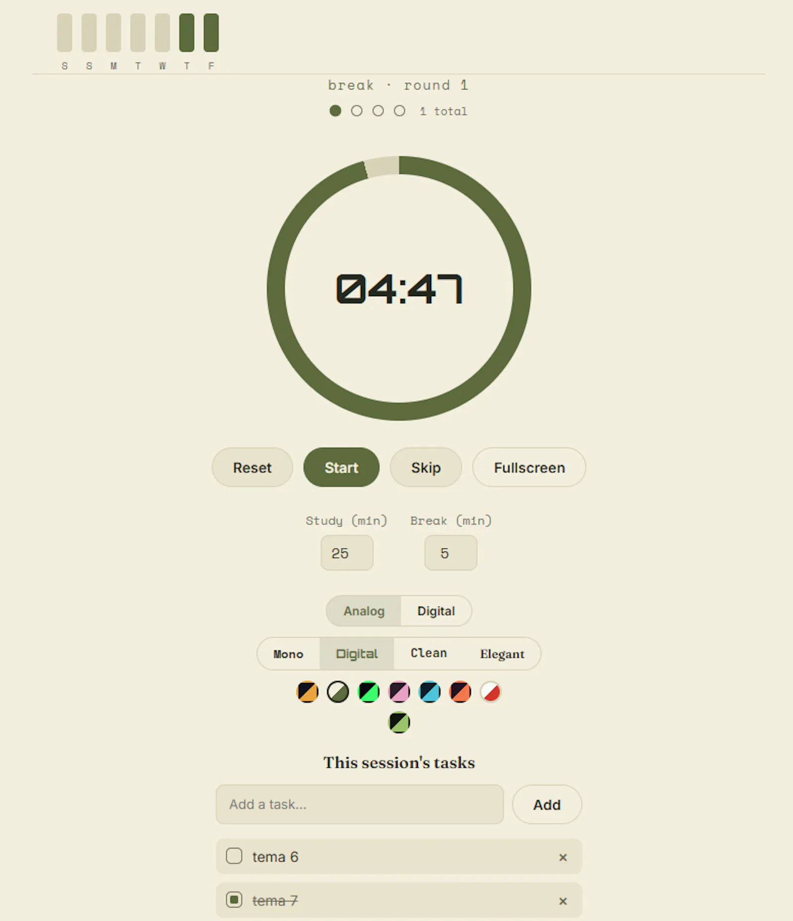 Focus Timer  screenshot 3
