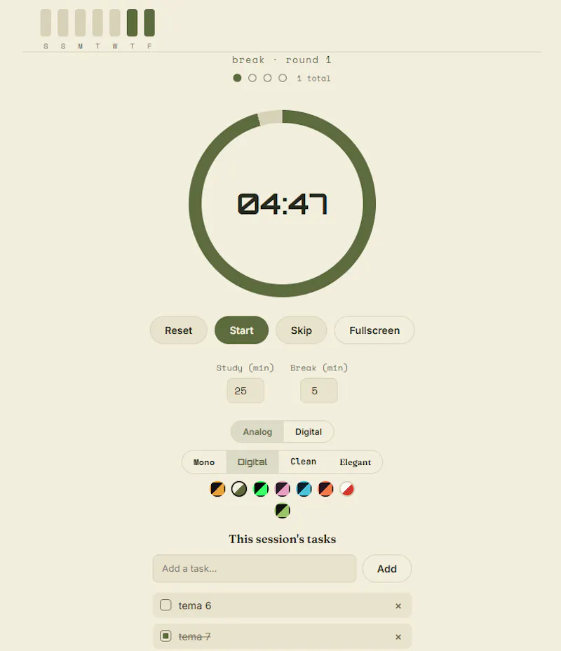Focus Timer  screenshot 3
