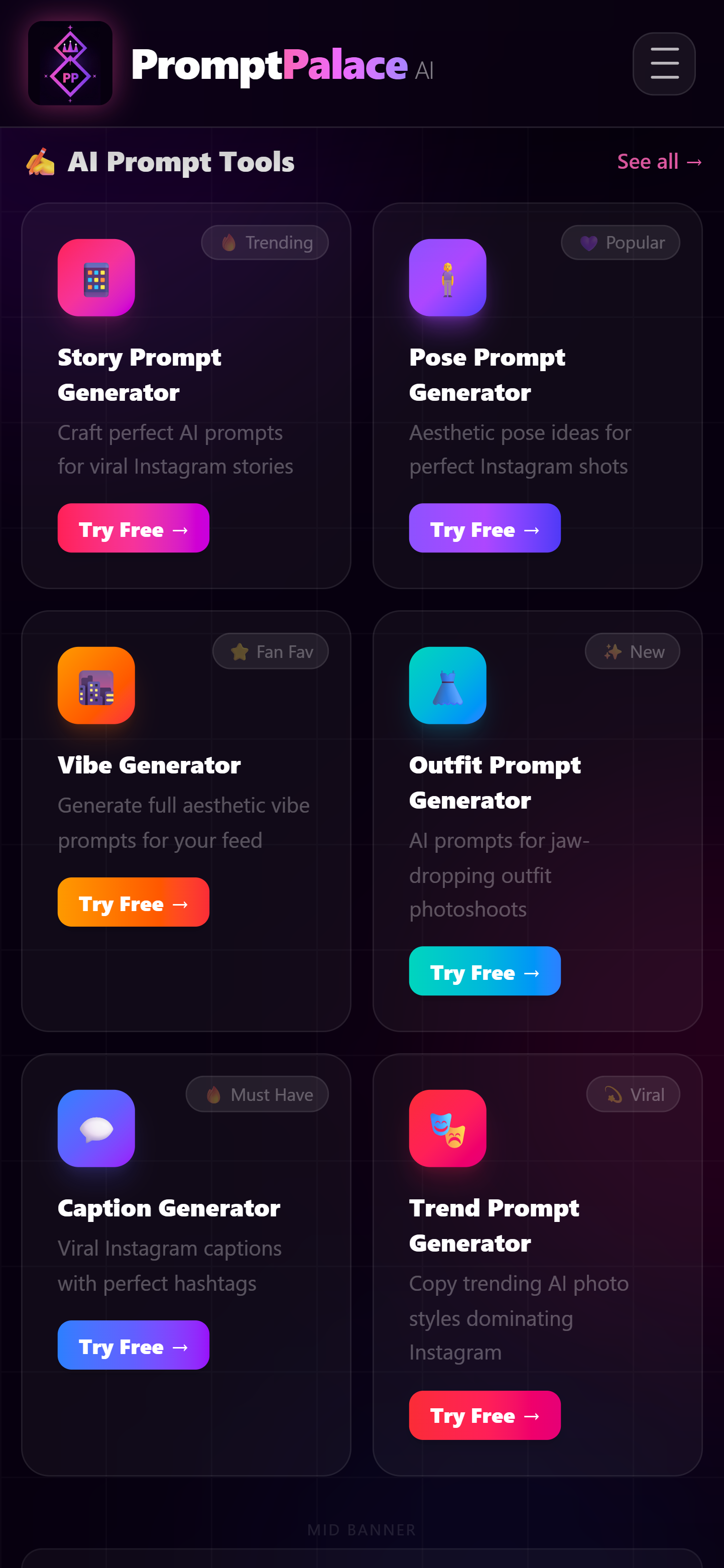 PromptPalaceAI gallery image